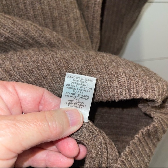 Cabelas Lambswool Ribbed Mens Crewneck Sweater Size Large Tall - Picture 2 of 7